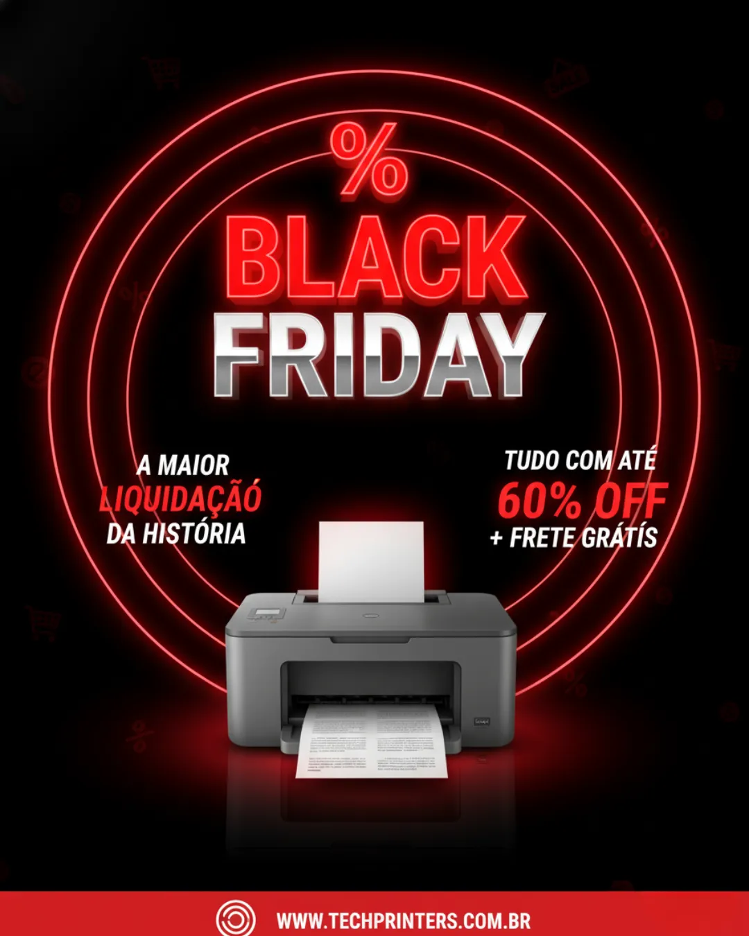 Ultra-Realistic Black Friday Promotional Banner