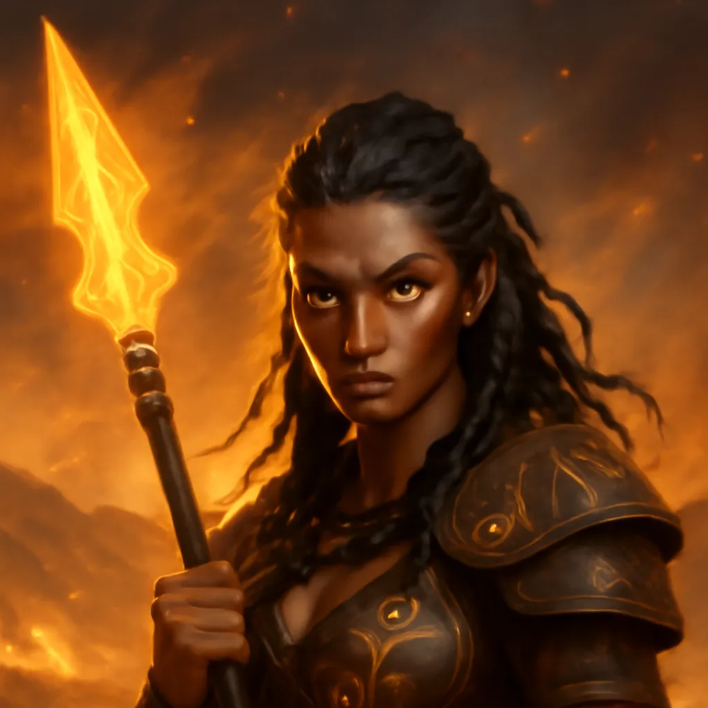 A Fantasy Warrior Queen