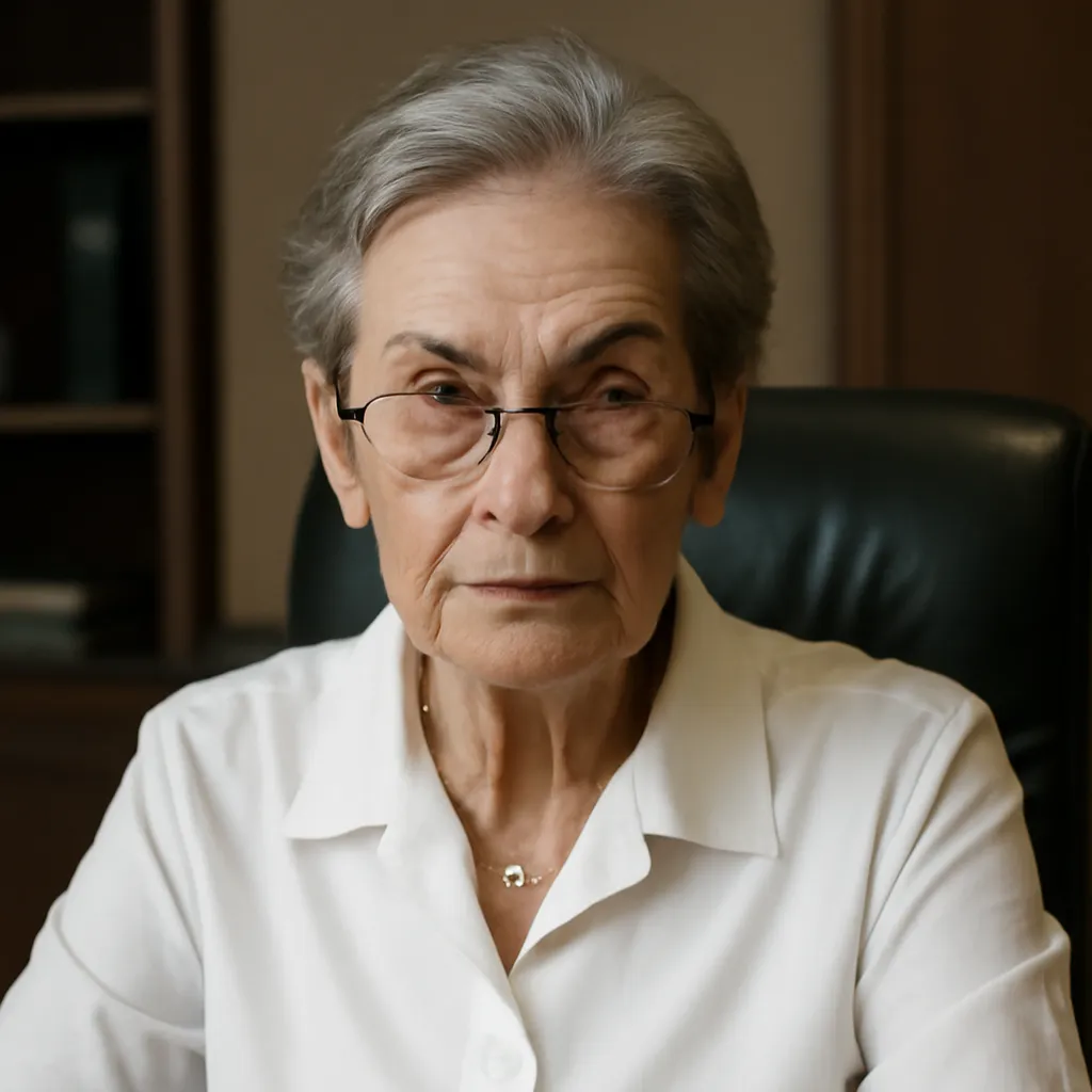 An Intellectual Woman Avatar