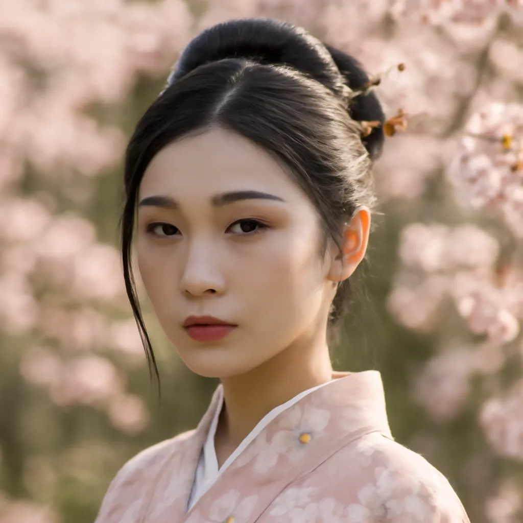 A Japanese Kimono Portrait