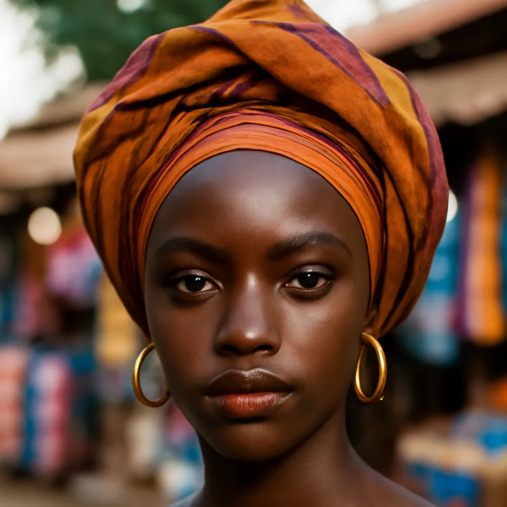 An African Fashion Portrait