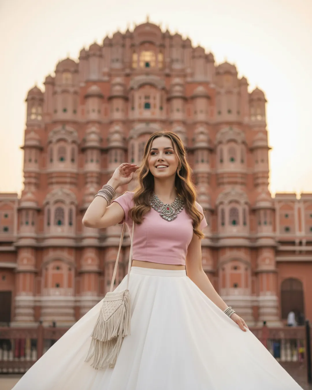 Vibrant Travel Portrait