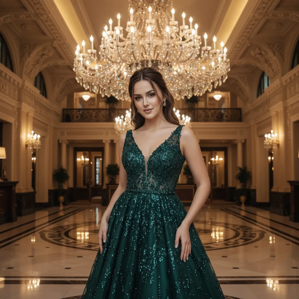 Luxury Hotel Lobby Fashion