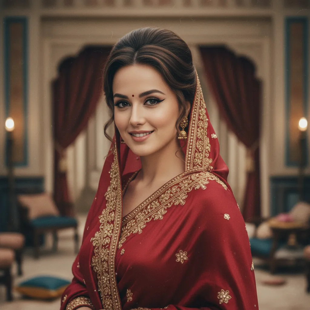 Classic 1960s Bollywood Glamour