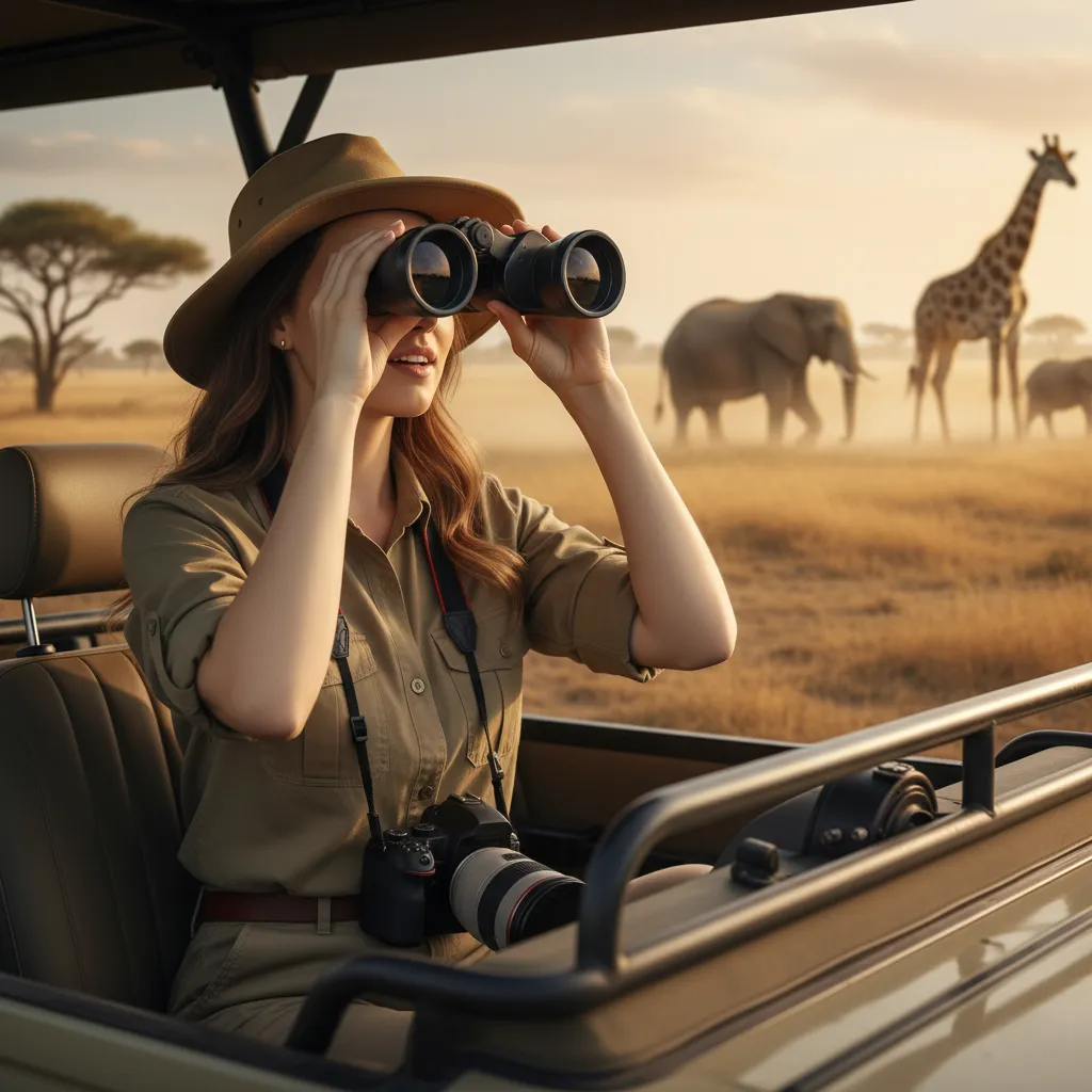 Candid African Safari Adventure