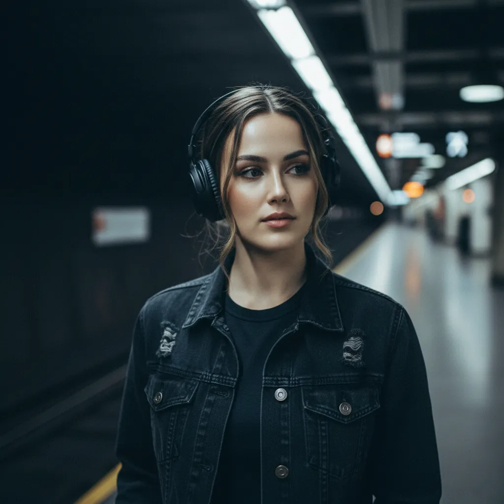 Gritty Underground Metro Scene