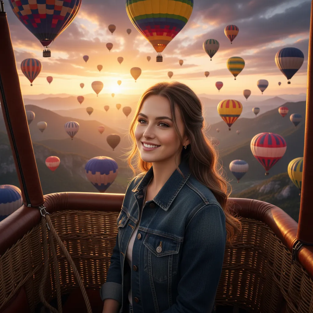 Breathtaking Hot Air Balloon