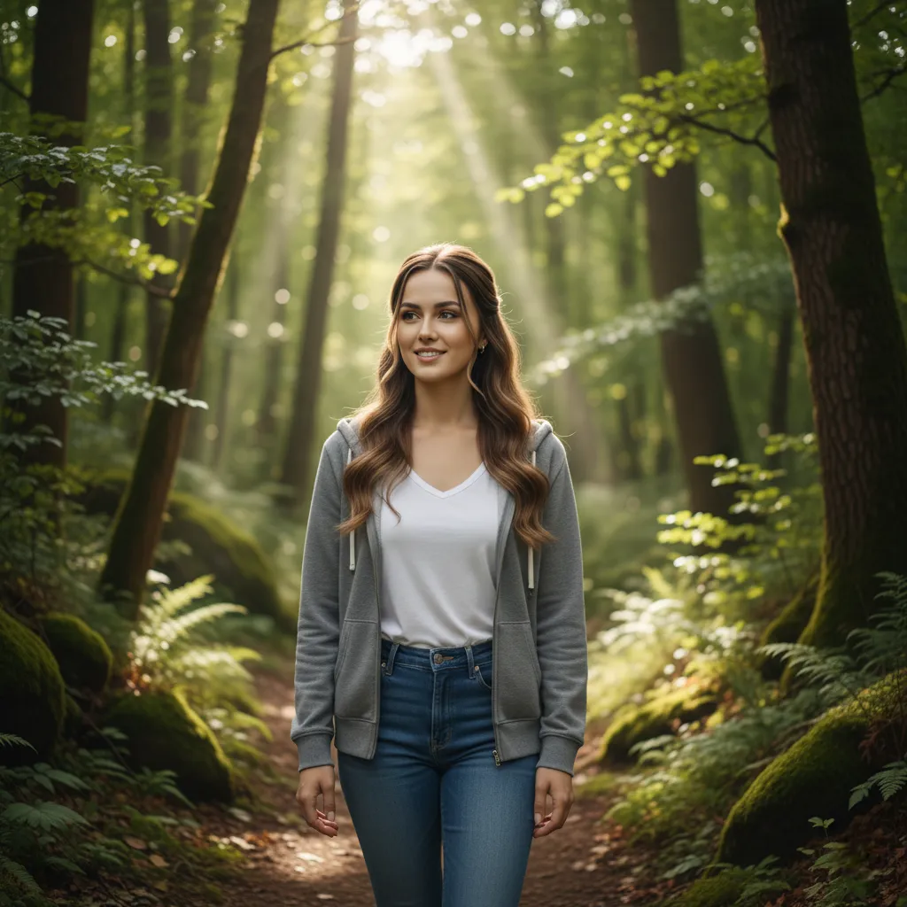 Peaceful Forest Nature Walk