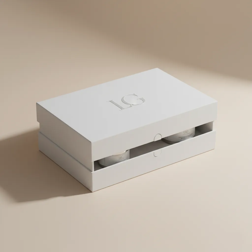 Premium Skincare Box Mockup