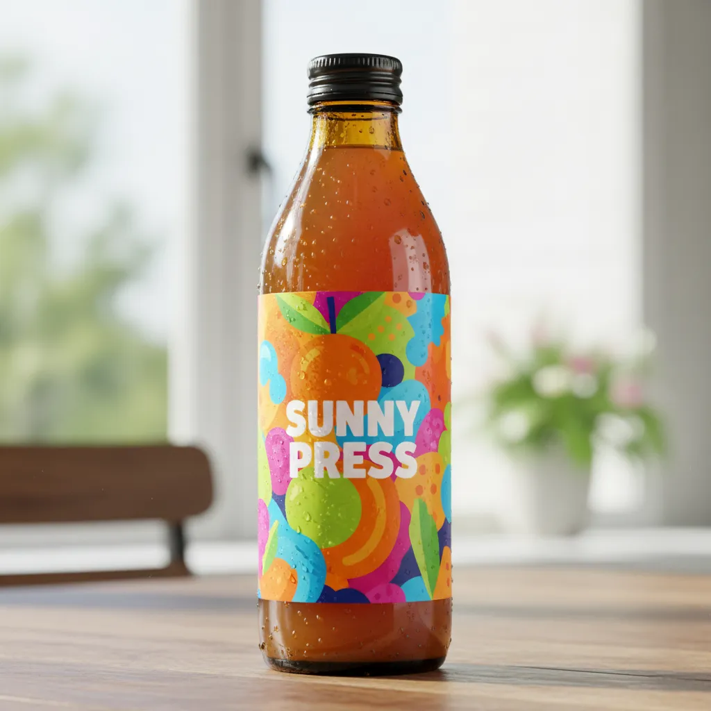 Modern Craft Kombucha Bottle