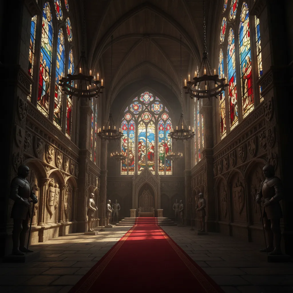 Dark Fantasy Castle Hall