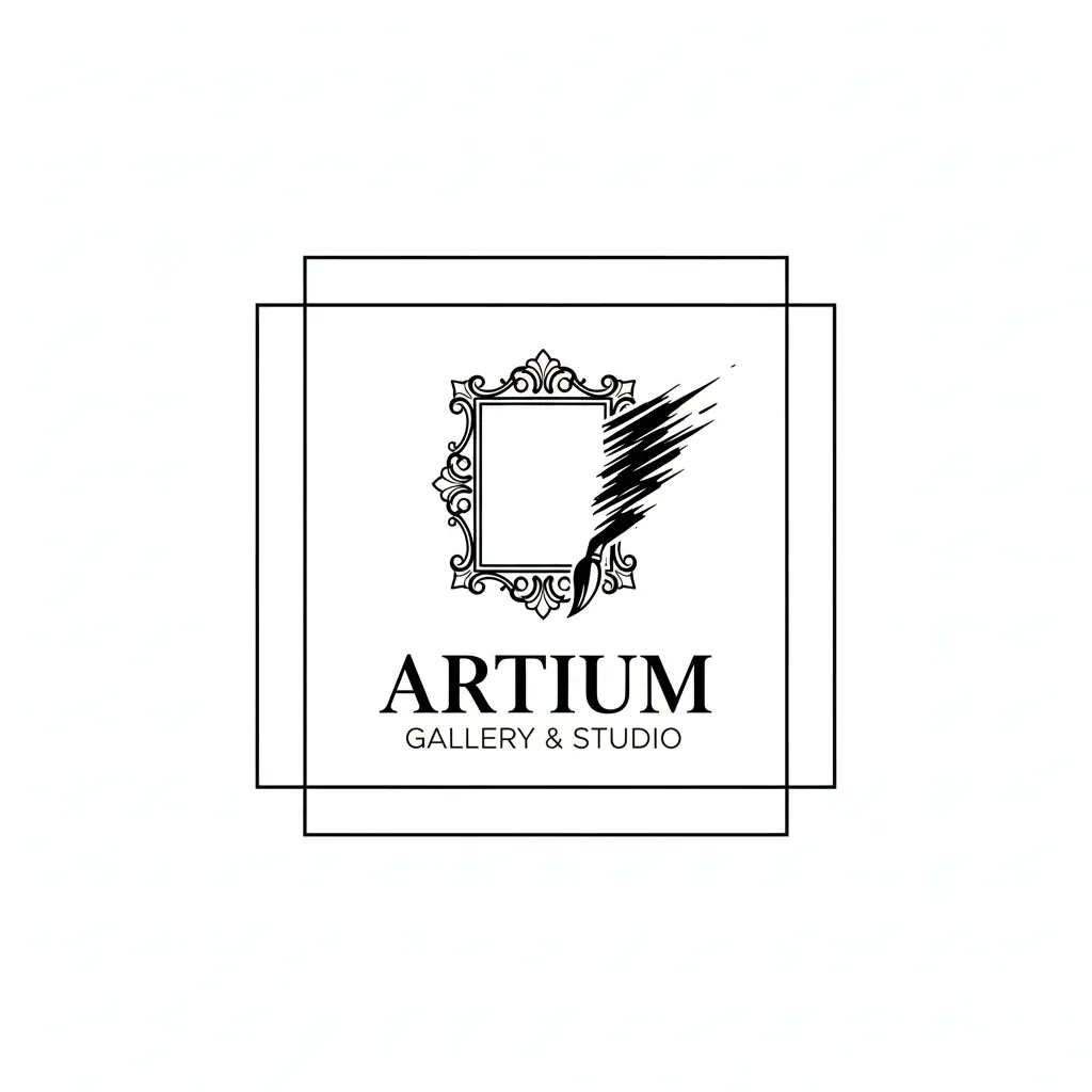 Minimalist Art Gallery Logo