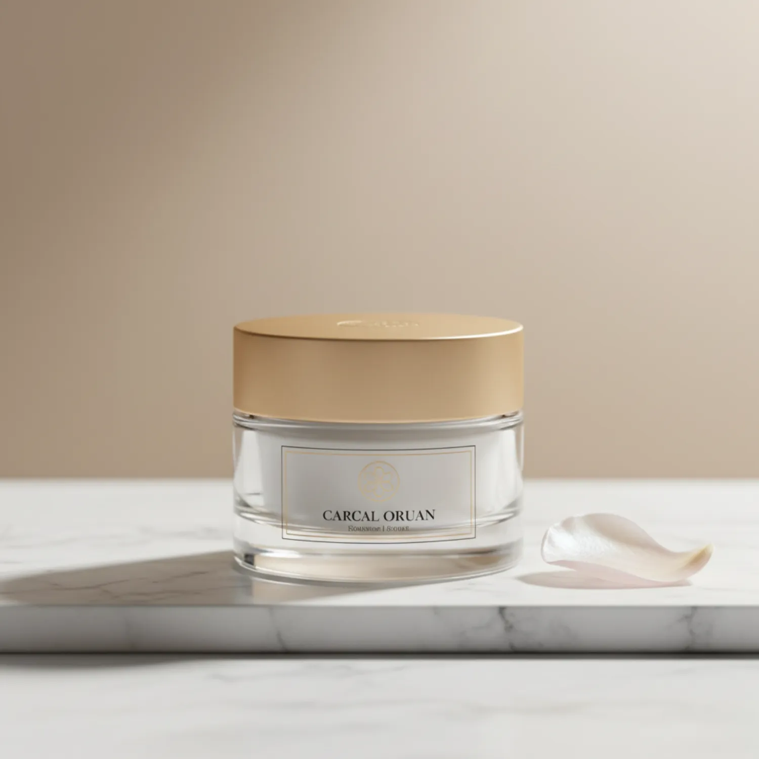 Luxury Face Cream Still Life