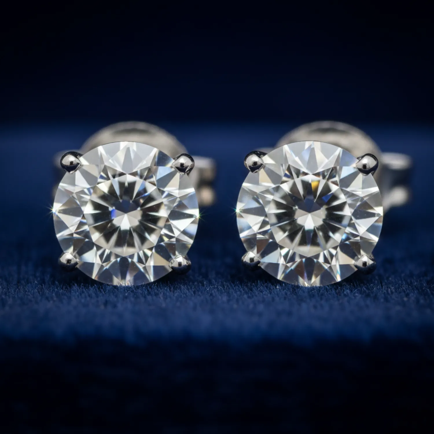 Luxury Diamond Jewelry Macro Shot