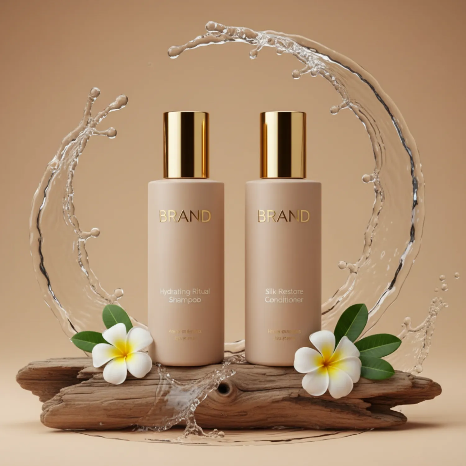 Luxury Hair Care Product Photography