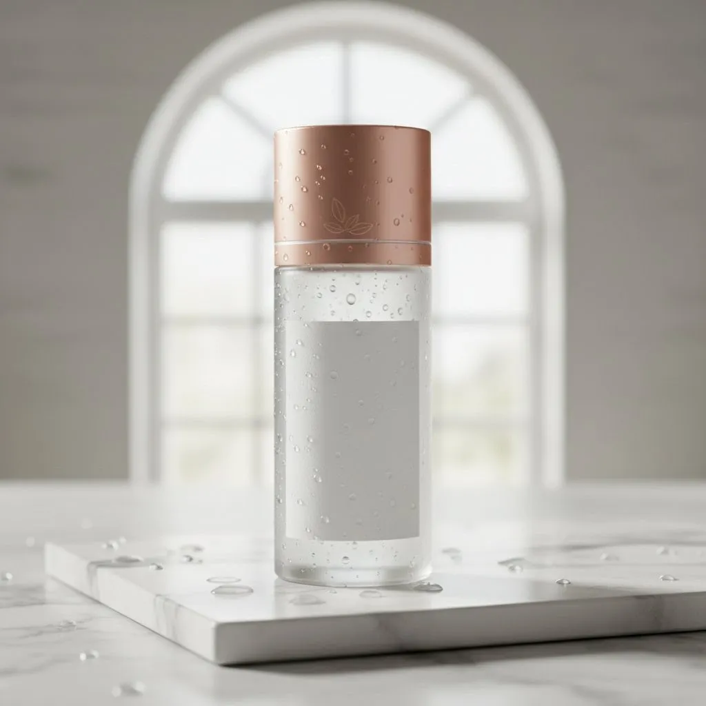Luxury Skincare Bottle Mockup